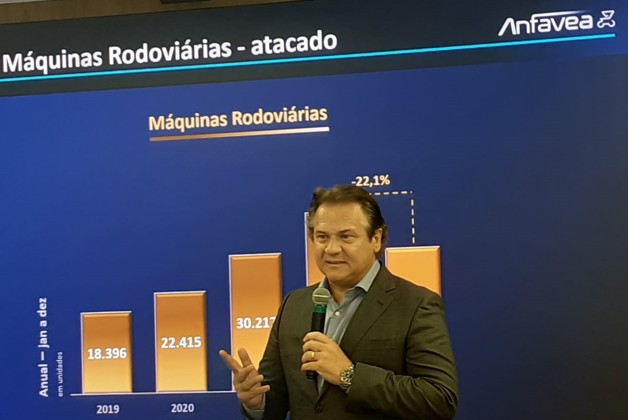 Anfavea projeta alta de 5% na venda de máquinas rodoviárias em 2024