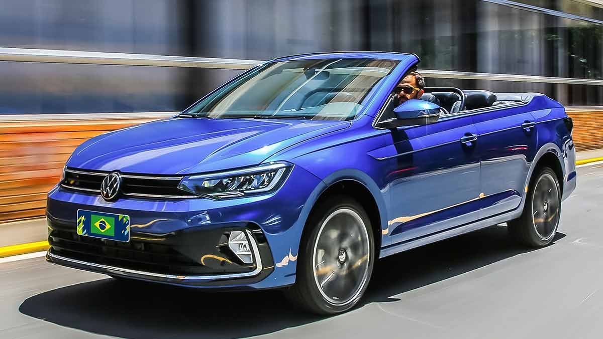 Conheça o Volkswagen Virtus conversível usado em visita presidencial