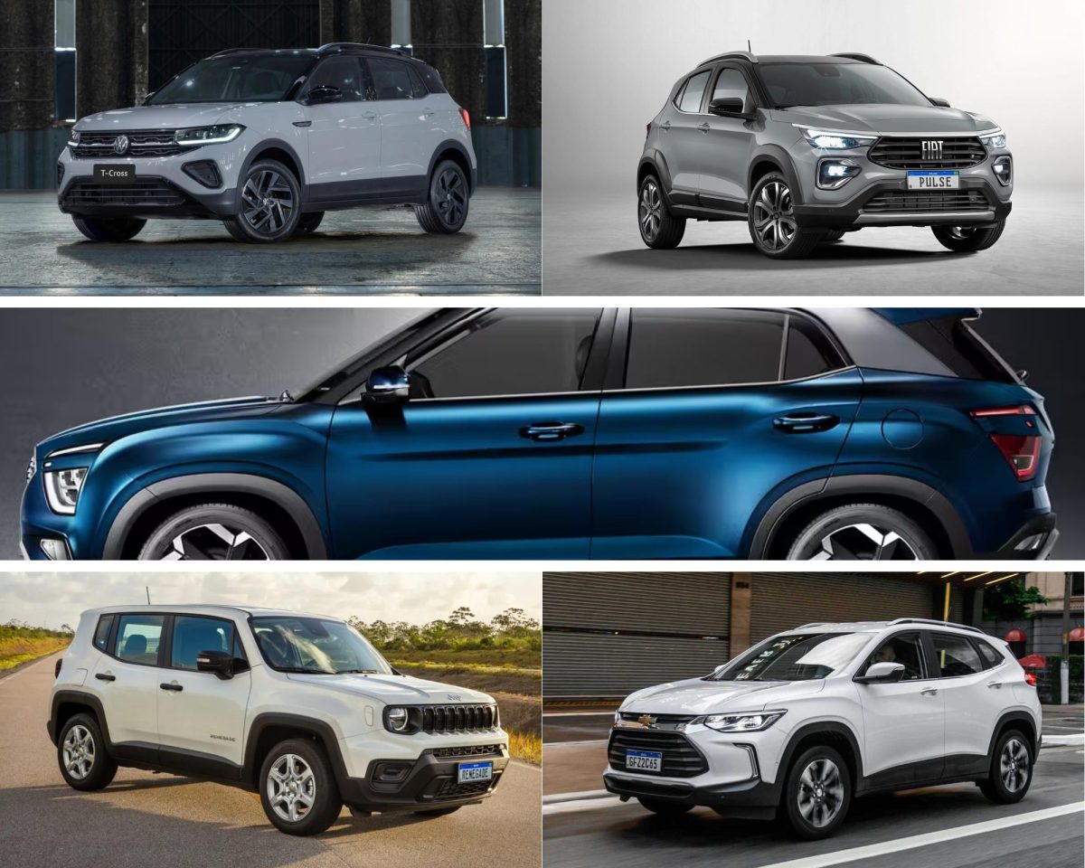 Os SUVs compactos mais populares no mercado brasileiro: eles vão te surpreender
