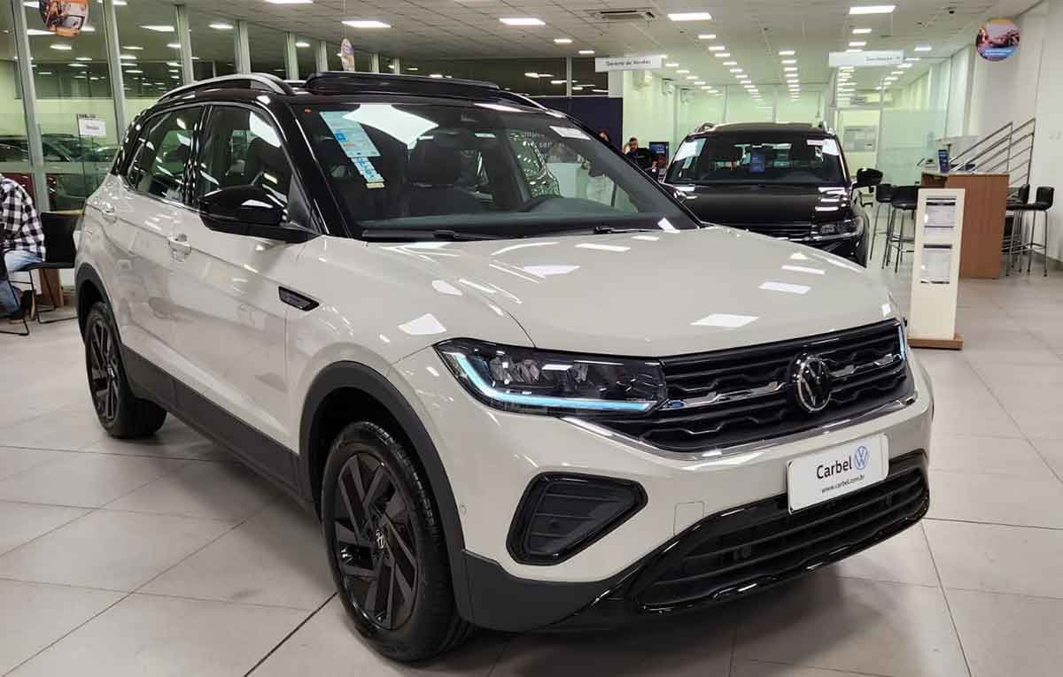Com novo visual, Volkswagen T-Cross vai manter liderança dos SUVs