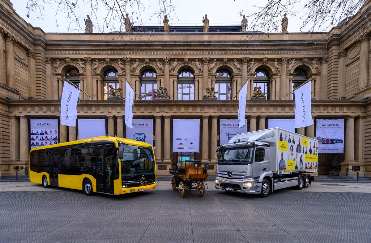 Daimler e Volvo juntas em prol dos veículos comerciais definidos por software