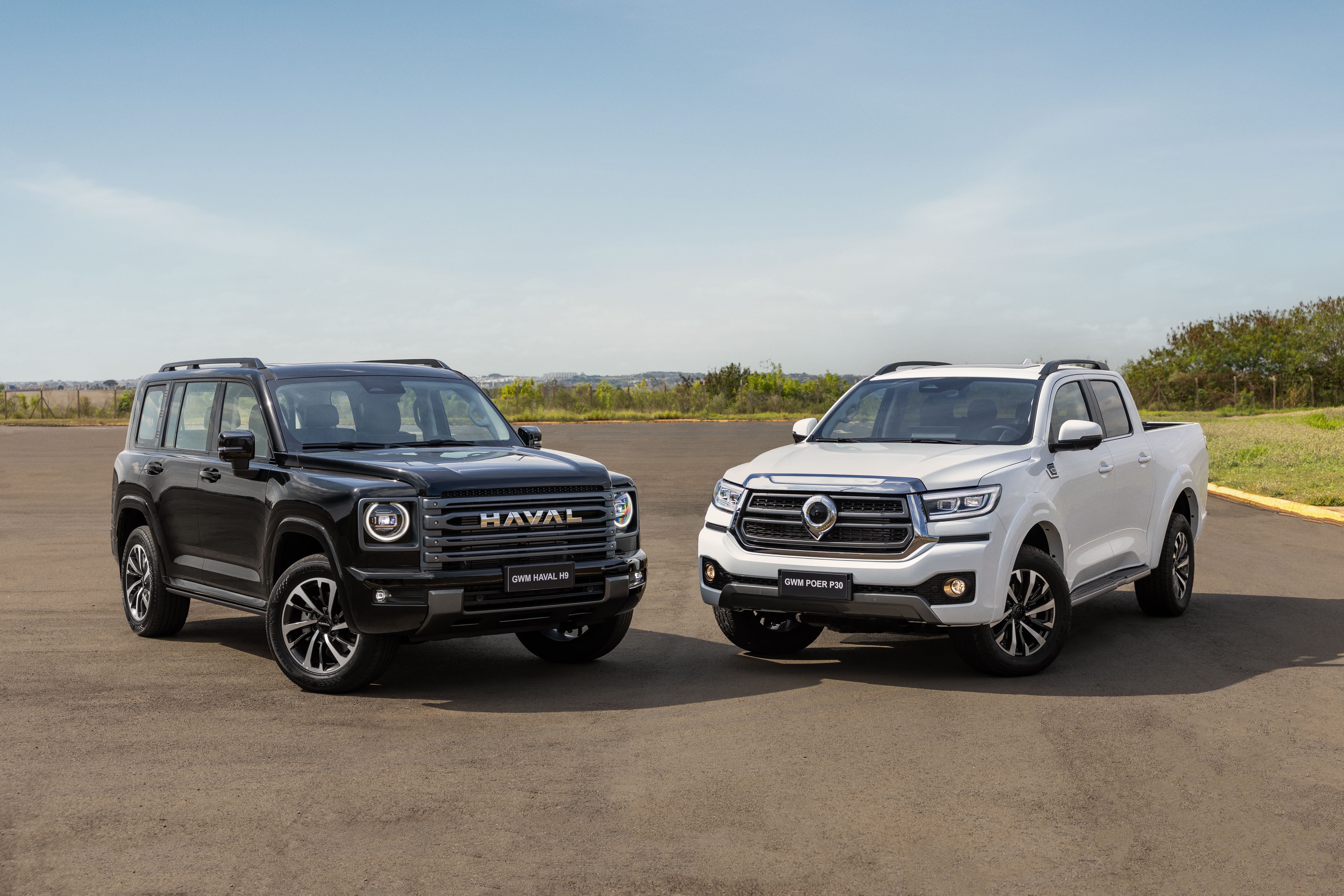 GWM Poer P30 diesel será fabricada no Brasil; Haval H9 é confirmado