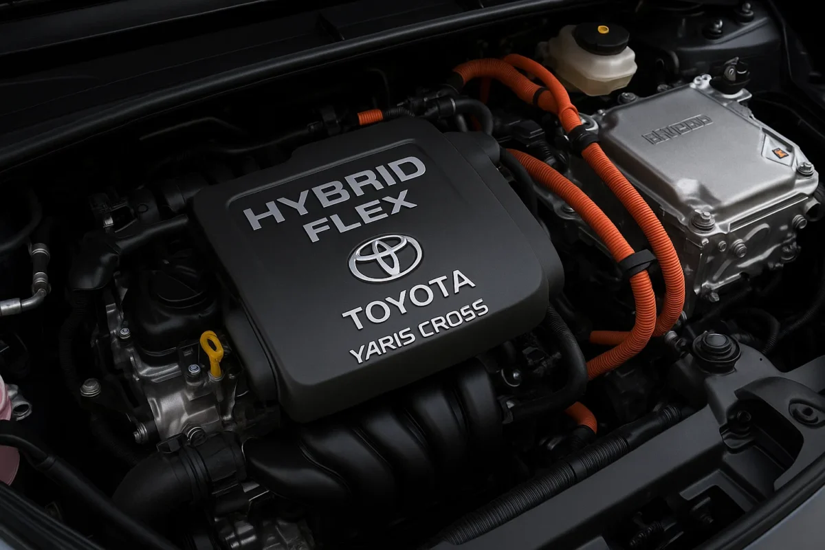 Tudo o que você precisa saber como funciona o motor híbrido flex do novo Toyota Yaris Cross