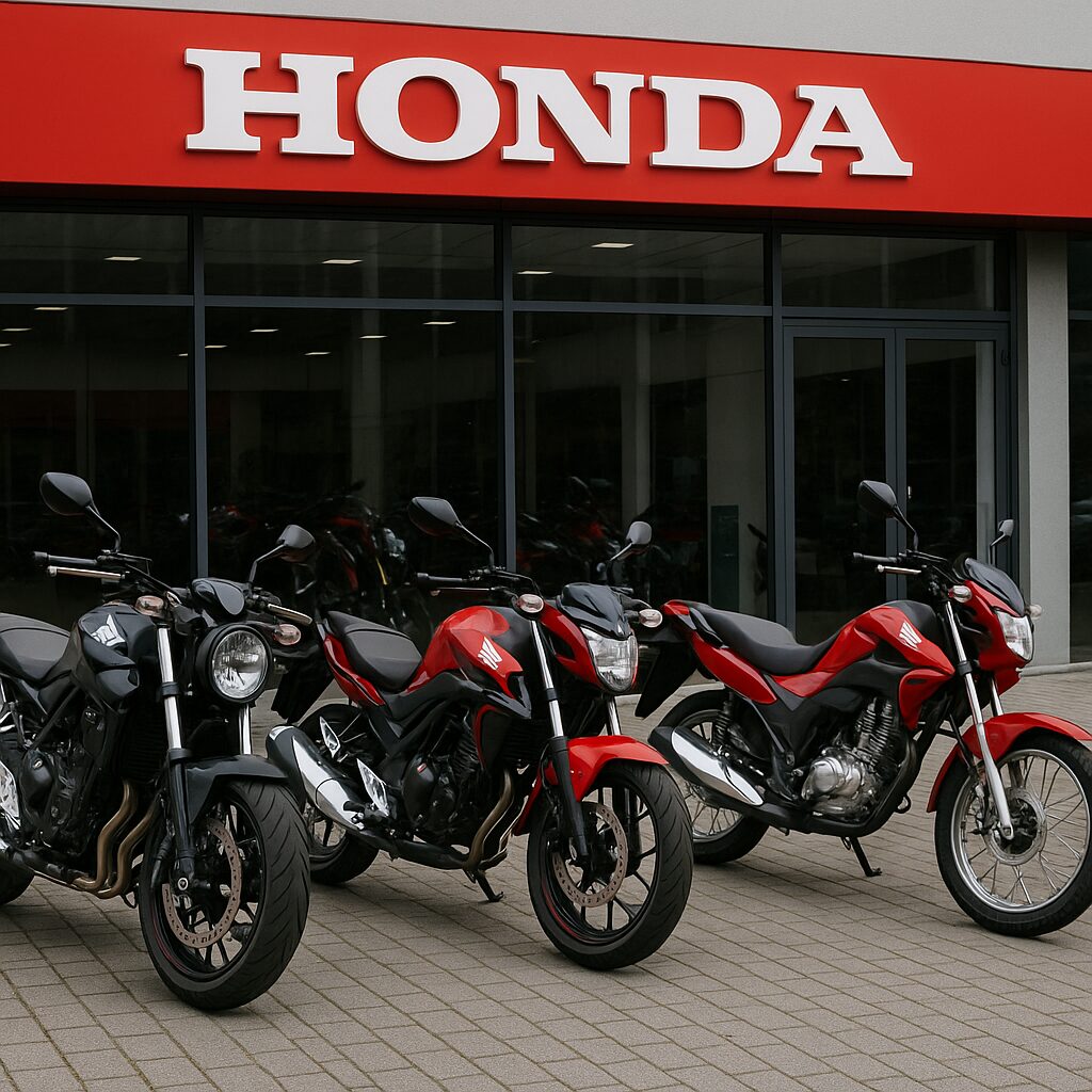 1, 2, 3, 4 e 5 motos da Honda 0 km por menos de R$ 20 mil