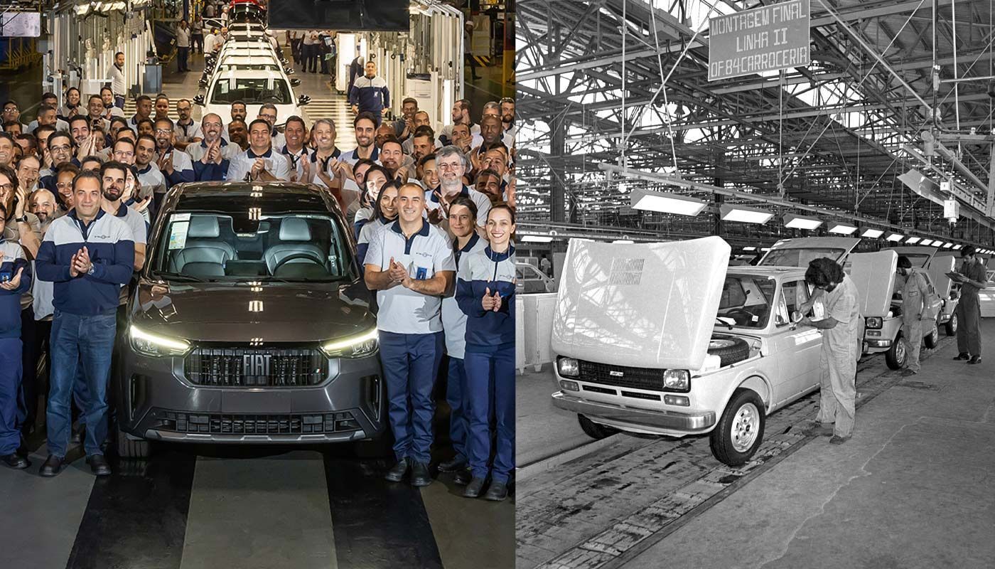 Do 147 ao Fastback, fábrica de Betim completa 18 mi de carros produzidos