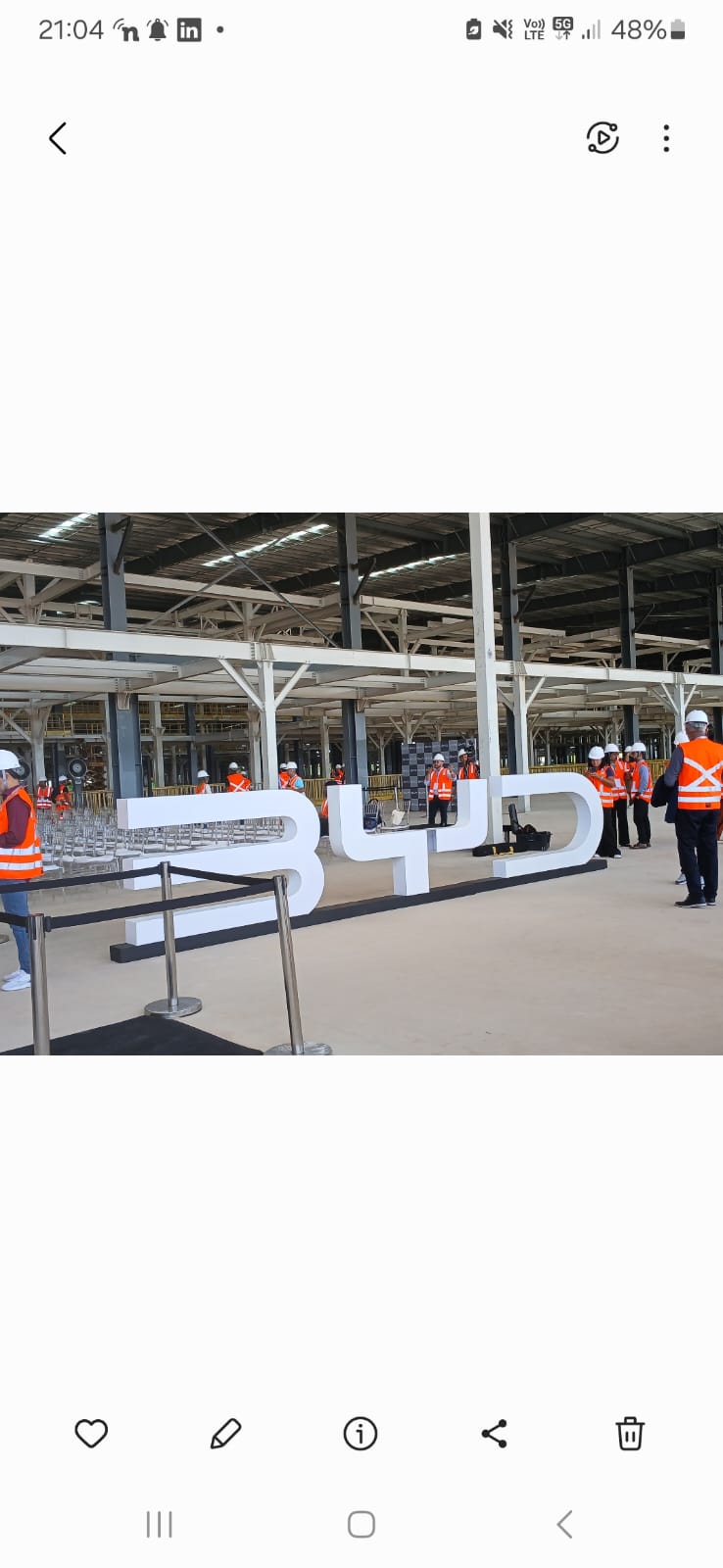 BYD faz visita à fábrica, mas sem inauguração