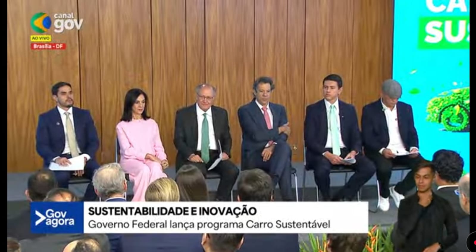 Haddad sobre Carro Sustentável: “Programa neutro do ponto de vista fiscal”.