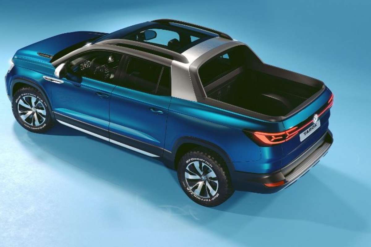 O que já sabemos sobre a Tarok 2026, a picape da VW mais tecnológica que faz até 18 km/l?
