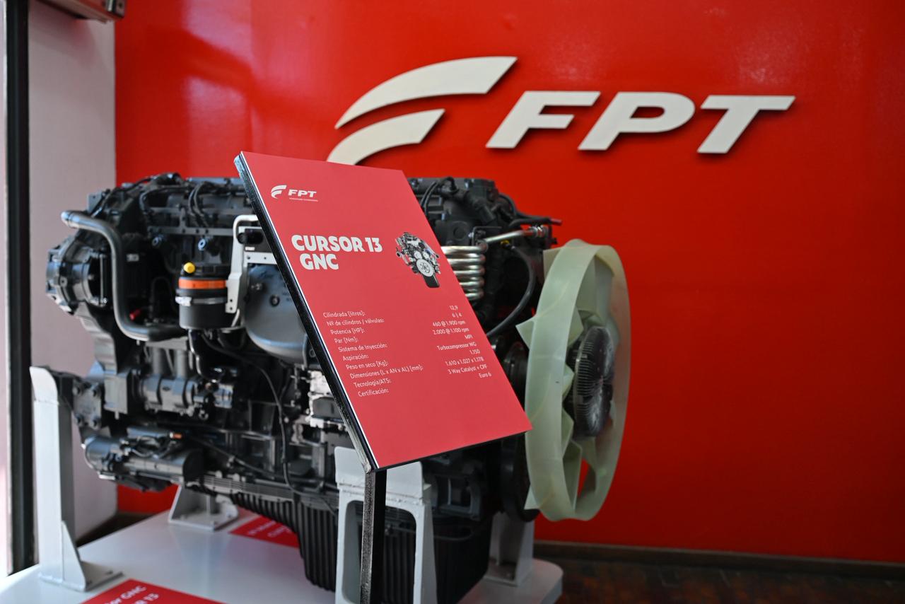 Na Argentina, FPT inicia produção de motores a gás natural