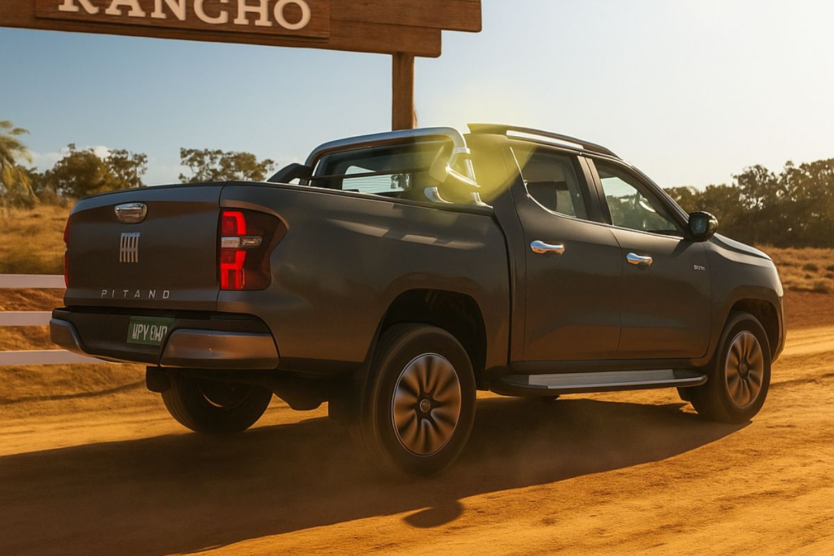 Fiat Titano 2026 renasce com motor da Rampage para peitar Hilux e Ranger