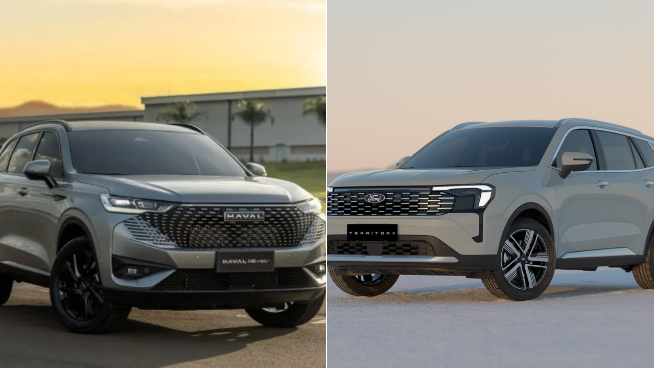 Haval H6 HEV x Ford Territory: qual comprar com R$ 220 mil? Compare