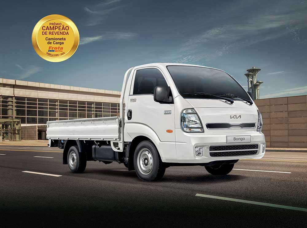 Kia Bongo K2500 ganha prêmo Campeão de Revenda