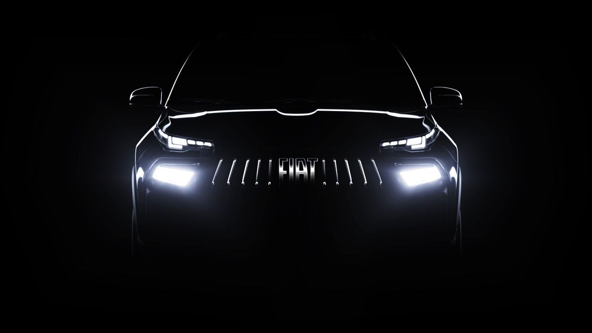 Fiat revela as primeiras imagens da Toro 2026