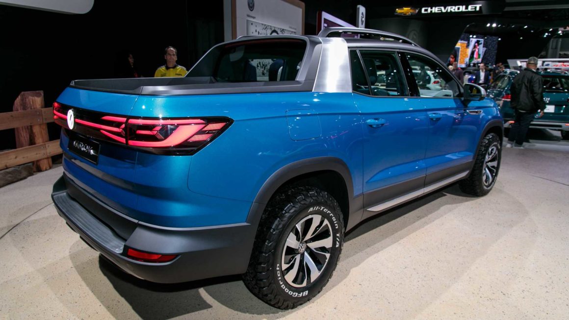 Voltou atrás? Nova picape VW é flagrada em testes no Brasil e chega para brigar com a Toro em 2026