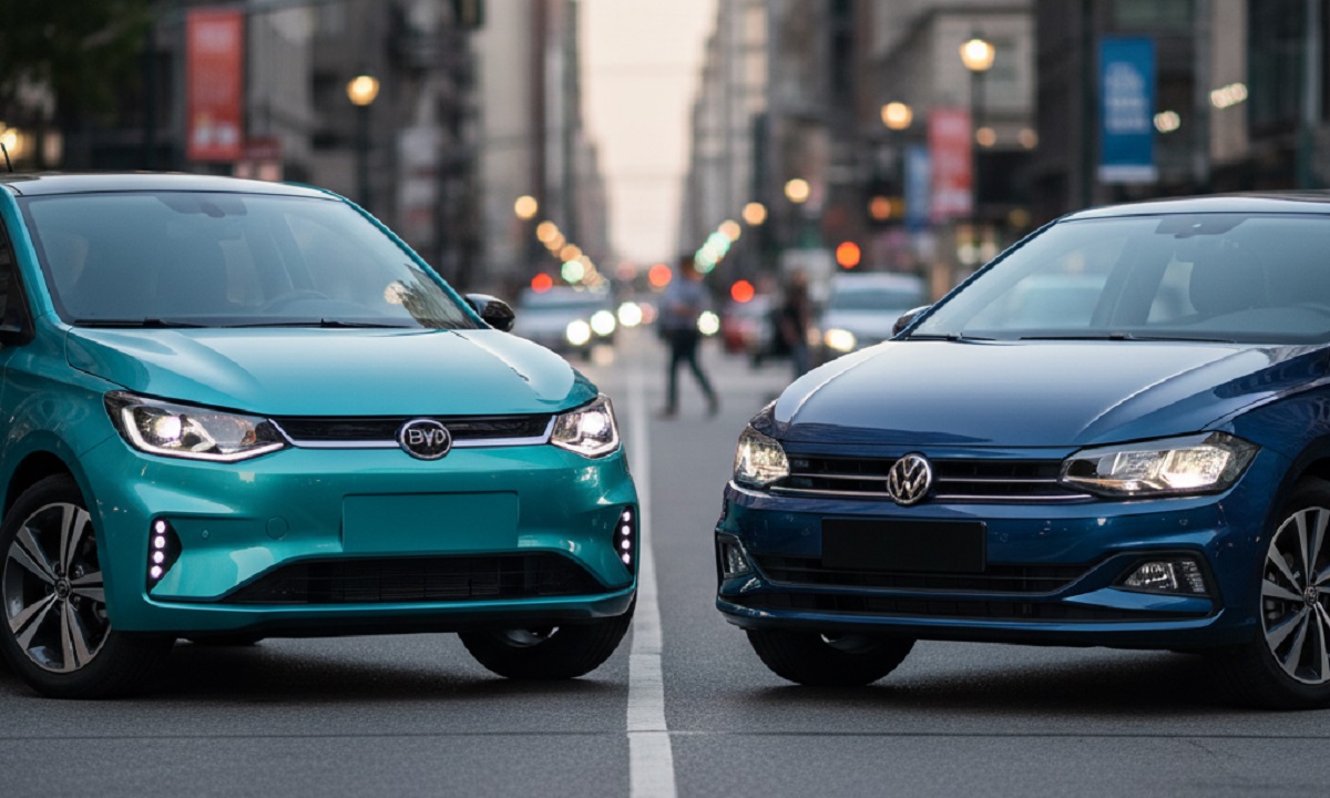 VW Polo vira mico? Carro mais vendido perde o dobro do valor do BYD Dolphin Mini