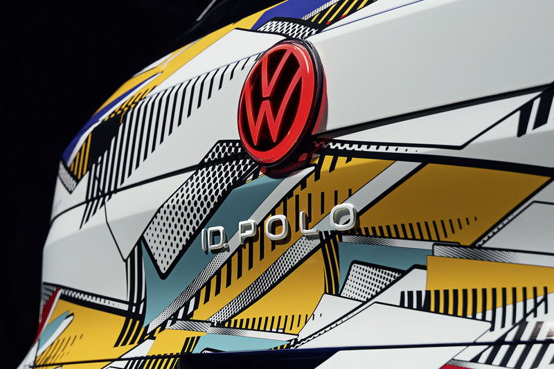 Ainda camuflado, VW mostra seu novo elétrico, o ID. Polo
