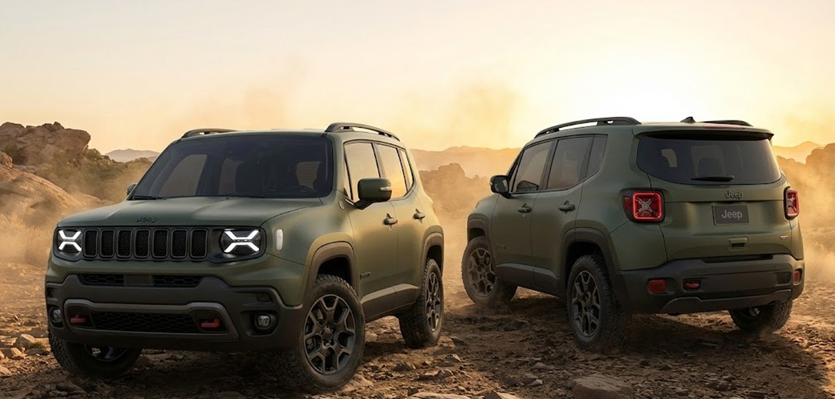 Flagra: Jeep Renegade 2027 é visto no Brasil com novo visual e motor híbrido de 48V