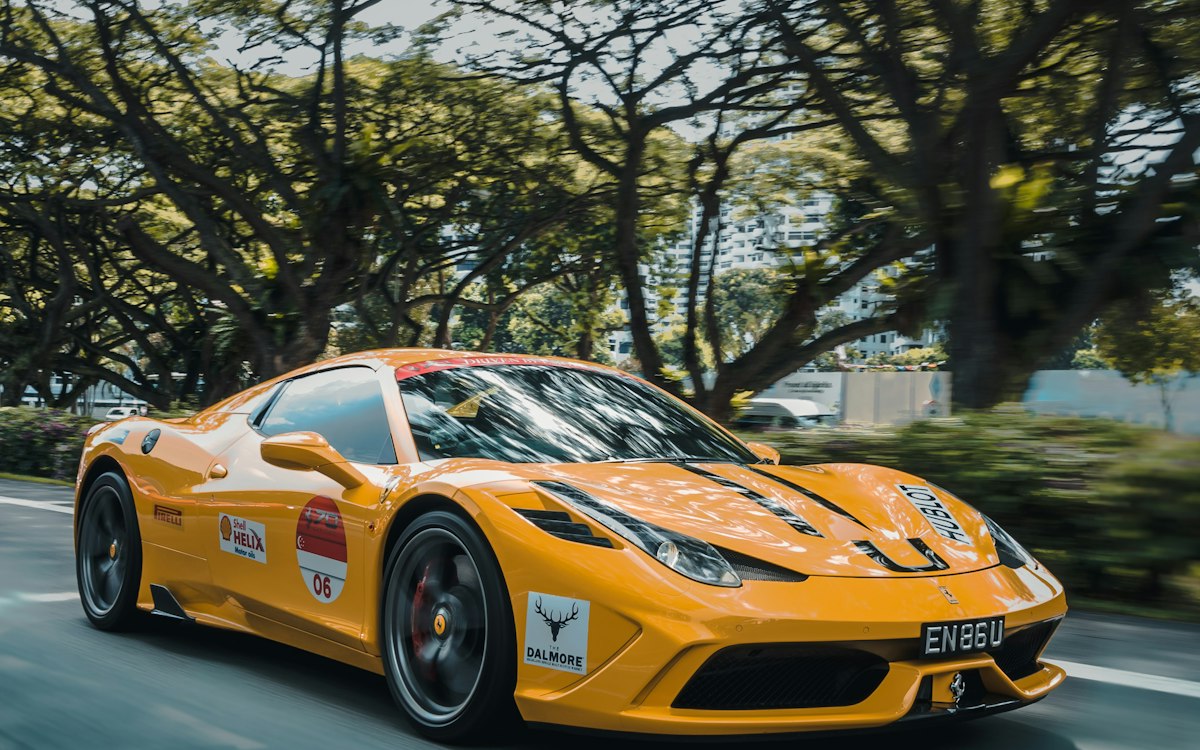 Imagem ilustrativa: Carro esportivo